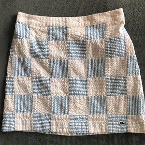 Vineyard Vines Girls Seersucker patchwork Skirt